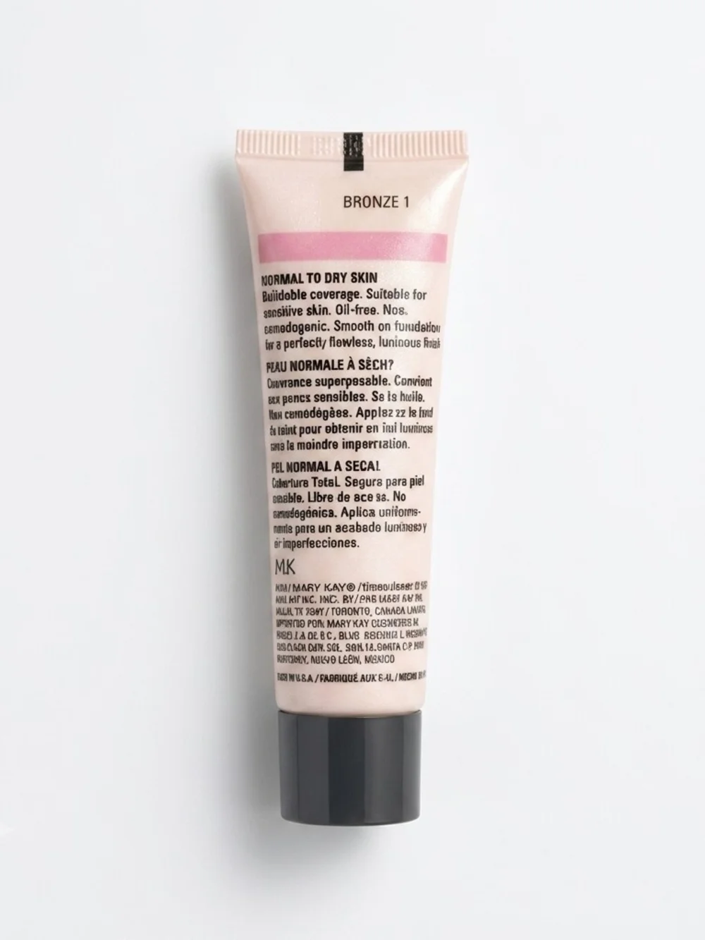 Mary Kay TimeWise Luminous-Wear Liquid Foundation Bronze 1